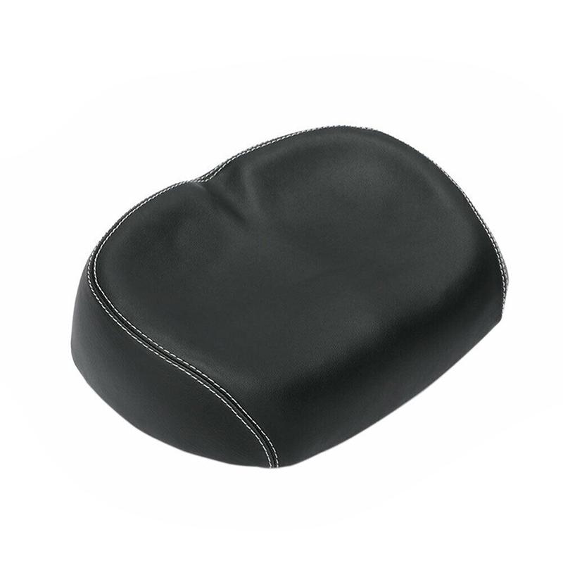Big Ass Bike Saddle Wide Large Bike Cycling Noseless Soft Pvc Pu Seat