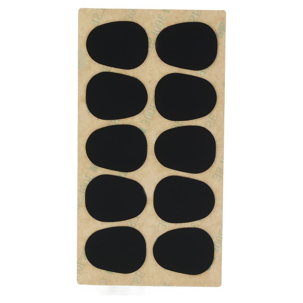 Силиконовая накладка на мундштук Отличное ощущение Защитная Мягкая подушечка для мундштука для игры на музыке Саксофон Черный 0.5