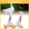 Cute Goose Plush Keychain Adorable Miniature Stuffed Animal Bag Charm 18cm