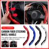 Non-Slip Universal Carbon Fiber Car Steering Wheel Cover For Impreza Forester Tribeca XV BRZ