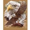 DIY Орел 5D алмазная живопись полная круглая дрель смола Алмазная вышивка животных мозаика птица вышивка крестиком домашний декор стены искусства