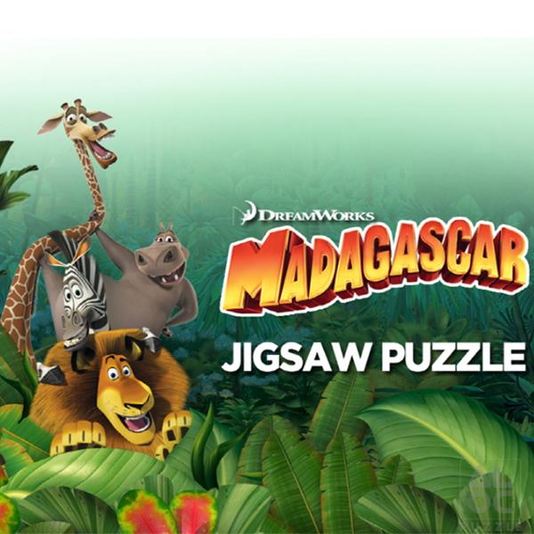 Alok Madagascar Board Puzzle AL80-161, 80 Pieces, Mixed Colors Jigsaw Puzzle, Childrens Games, Educational Toys