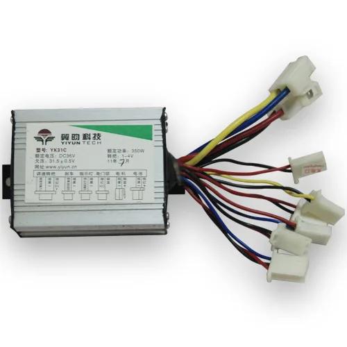 24V/36V/48V 250W/350W/500W/800W Electric Bike Motor Brushed Controller DC Electric Bicycle Controller E-bike Accessory