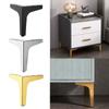 Metal Furniture Legs Triangle Nightstand Storage Box Leg Modern Cabinet Legs Furniture Accessories