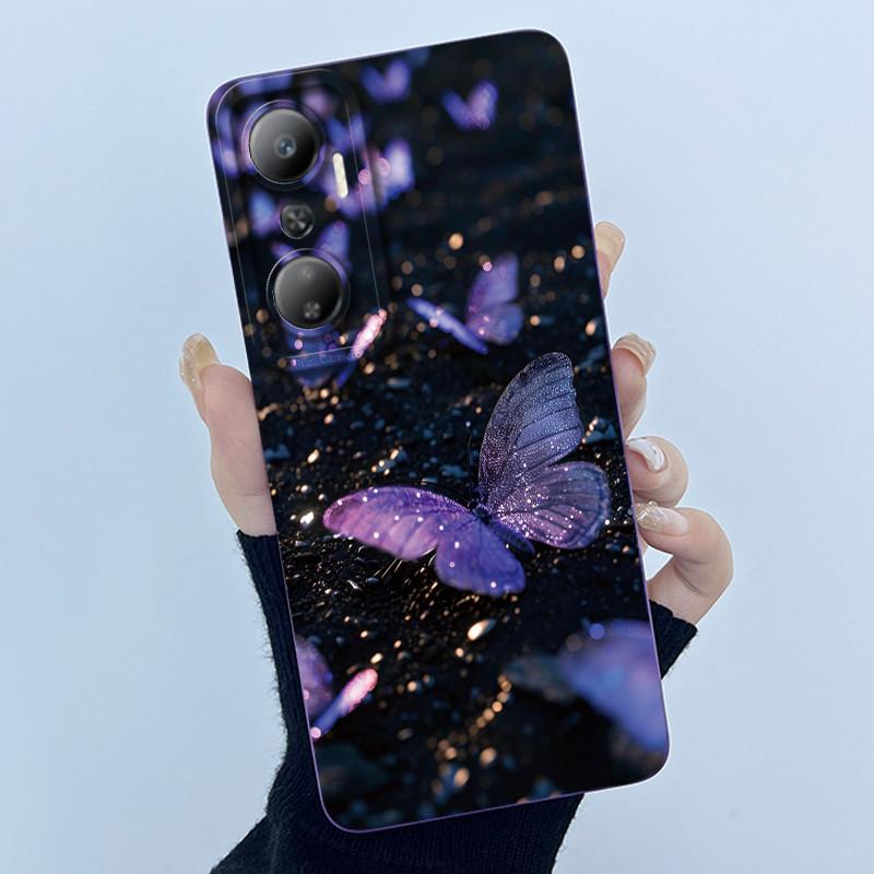 Для Infinix Hot 20 4G X6826 X6826B X6826C / Hot20 5G X666 X666B Чехол Мягкий Силиконовый Чехол для Телефона Сладкий Расписной Мужской Печатный Чехол