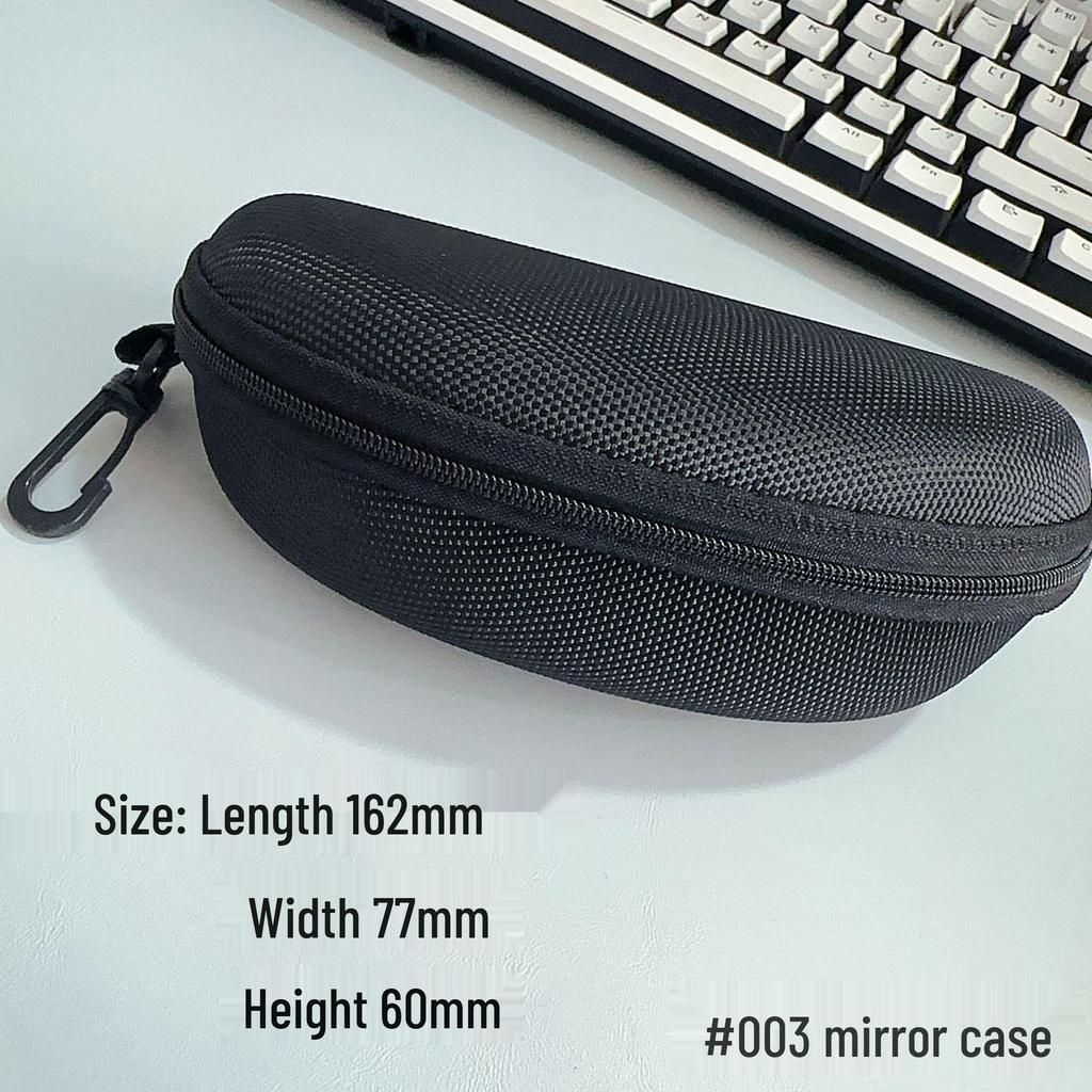 Multi-color Anti-slip Eyeglass Case with Chain and Cloth for Prescription and Reading Glasses