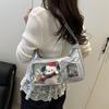 Женская сумка на плечо Y2k Harajuku Прозрачная Ita Bag Модная сумка через плечо для девушек Женская японская дизайнерская сумка-клатч Сумки-хобо