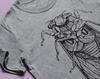 Cicada T-shirt S-XXL Men/Women Vintage Entomology Engraving, Insect, Enlightenment, Science, Cool Gift