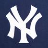 Nike Футболка X MLB Collaboration New York Yankees с круглым вырезом, пуловер, удобные детские топы с коротким рукавом, темно-синего цвета 3Z3B3SA4D-NYYDJ