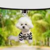 Car Rearview Mirror Pendant Hanging Decoration with Lanyard Easy To Hang Realistic Design Animal Shaped Christmas Tree Ornament