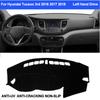 Auto Dash Mat Dashboard Pad Carpet Anti-UV Anti-slip Anti-Sun Car Dashboard Cover For Hyundai Tucson 3rd 2016 2017 2018