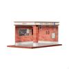 1/32 Diorama Car Parking Display Cabinet And LED Lighting Organizer, Simulation Die-Cast Garage,