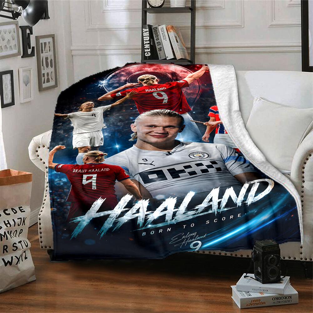 Football Celebration Moment Blanket Ultra-Soft Suitable for Bedding Bed Picnics for All Occasions Modern Perfect Gift for Relatives and Friends