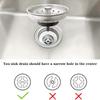 1 комплект, сито для раковины, многоразовое, удобное, износостойкое, из нержавеющей стали, пробка для кухонной раковины, сито, бытовые принадлежности