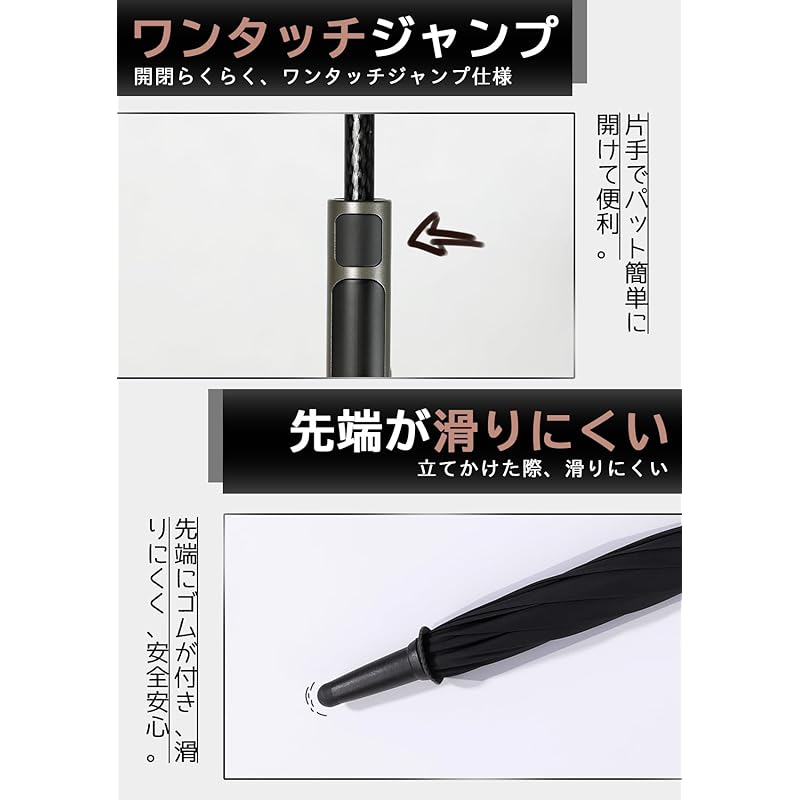 [Большой длинный зонт, который не промокнет даже с большим багажом] Зонт Zruier мужской женский длинный зонт большой диаметр 120 см Супер водонепроницаемый