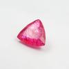 3.70 Ct Natural Pink Ceylon Sapphire CERTIFIED Trillion Cut Loose Gemstone P-972-Sa