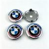 ta20-4pcs 60MM 68MM 50th Anniversary Car Wheel Hub Center Cap Cover For BMW M E46 X1 X2 X3 X4 X5 X6 F48 G01 E84 E83 F30 G30 G32 G01
