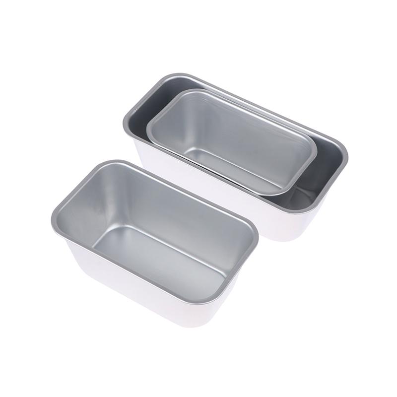 1Pc Square Box Mold Baking Tool Aluminum Alloy Non-Stick Bread Cake Toast Pan