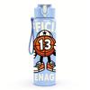 1PC Number 13 Teenager Mascot Figure 750ml Color Plastic Water Bottle Leakproof Flip Straw Lid For Sports Office Home Use