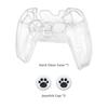 For PS5 DualSense Controller Clear PC Cover Ultra Slim Transparent Protector Case for PS5 Gamepad Game Accessories