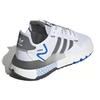 adidas Оригинальные Nite Jogger Тканевые Ретро Лоскутные Спортивные Амортизирующие Низкие Повседневные Кроссовки Унисекс Серый Белый Синий FV6624