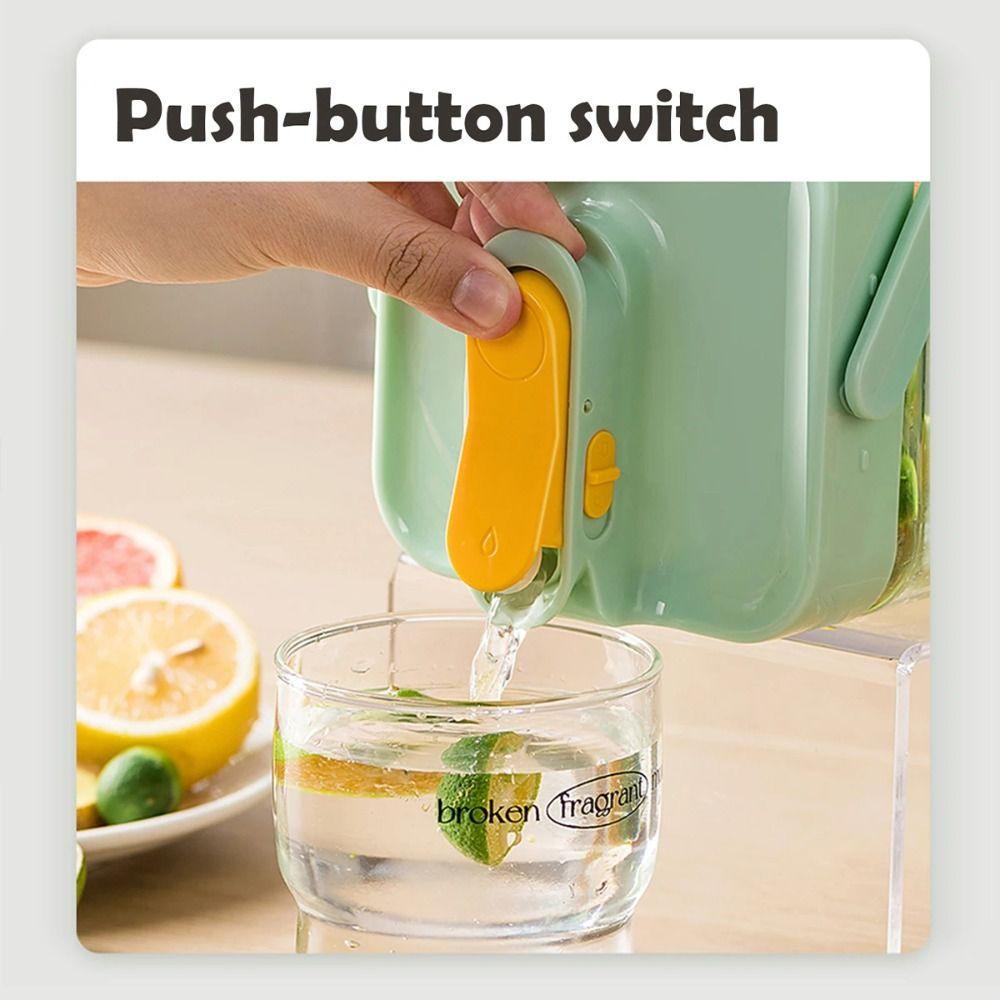 2.3L/3.5L Water Bottle with Faucet Drinking Bottle Refrigerator Cold Water Jug Cold Water Bottle