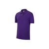 Casual Breathable Short Sleeve Polo Shirt Men Tops Purple BV0481-547