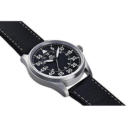 Orient Men's Automatic Mechanical Watch "Flight" Black, Japan Warranty - Self-Winding Timepiece