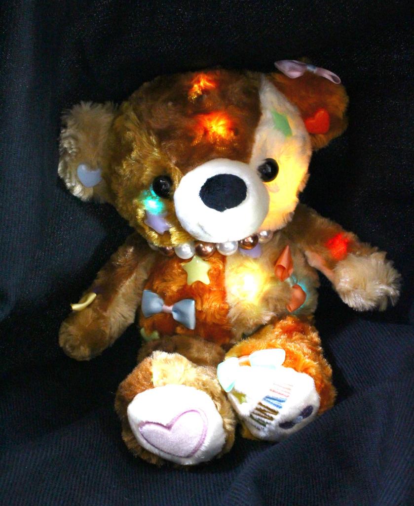 Takeoff Plush Illumi KAWAII Bear Шоколад