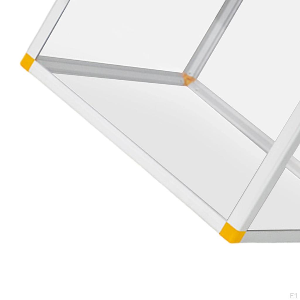 Clear Lucky Draw Box Comment Lottery for Business Fundraising Voting 30x30x30cm Six Sides