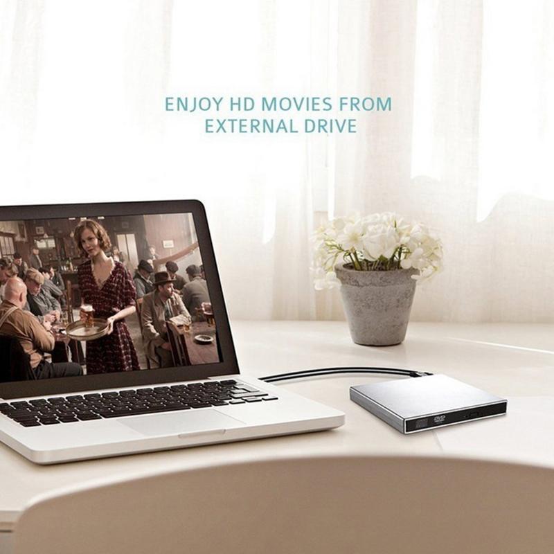 Профессиональный внешний DVD-привод, тонкий малошумный внешний DVD-плеер, USB-плеер
