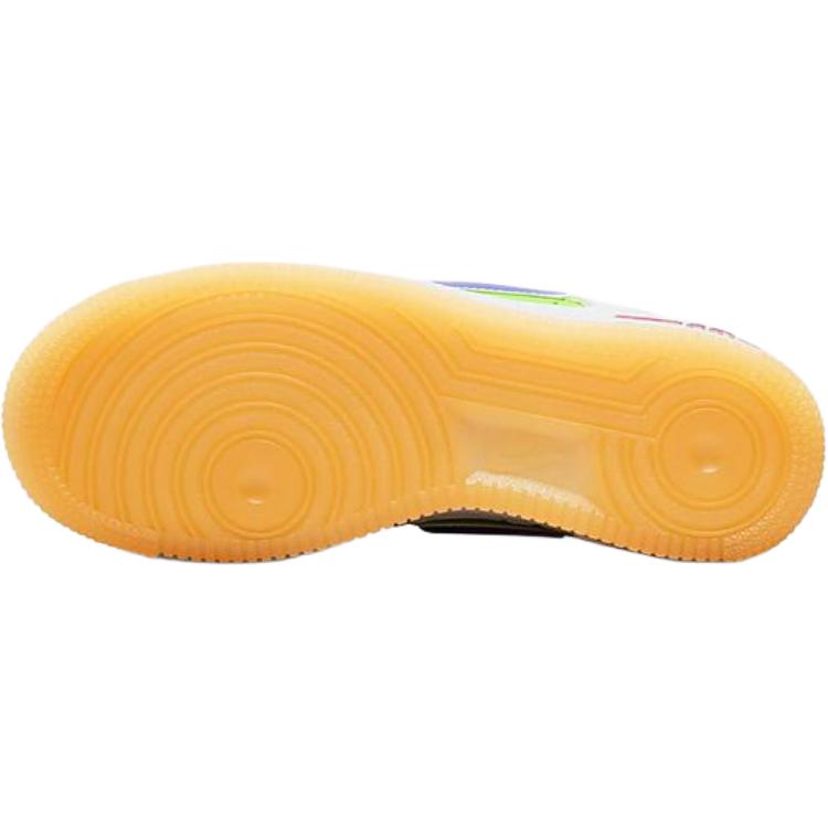 Nike Кроссовки Air Force 1 LV8 GS Fruit Colors для детей Белый Космический-Фиолетовый Солнечный циферблат FD1035-100