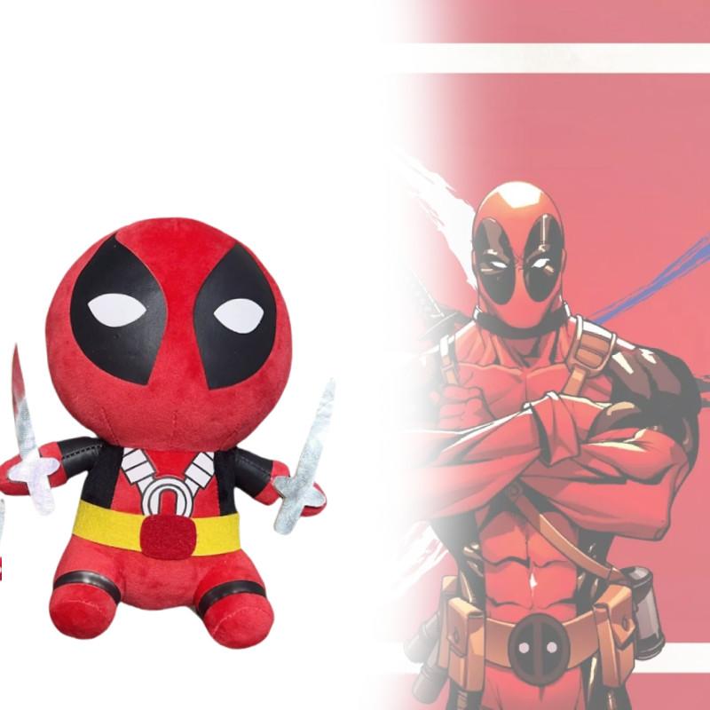 Игрушка Дэдпул Плюшевый Персонаж Периферийный Мультяшный Кулон Кукла Росомаха