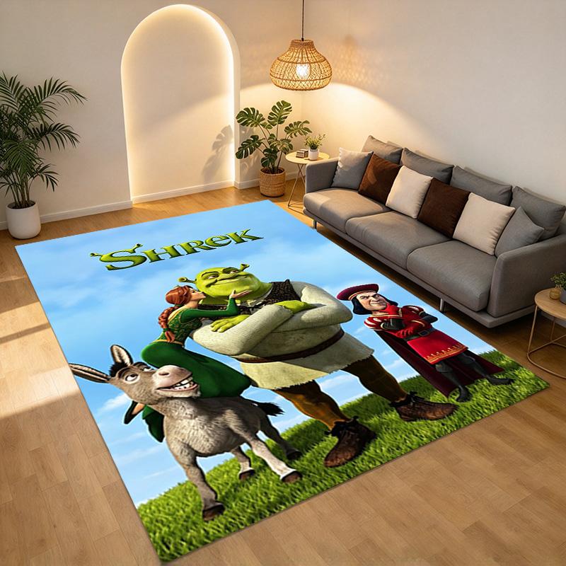 Shrek'S Journey Living Room Nonslip Area Rug Soft Carpet For Bedroom Game Playroom Sofa Office Home Decor Doormat Christmas Gift C926554