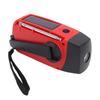 Emergency Radio AM FM WB 2000mAh Solar Hand Crank Portable Weather Radio with LED Flashlight