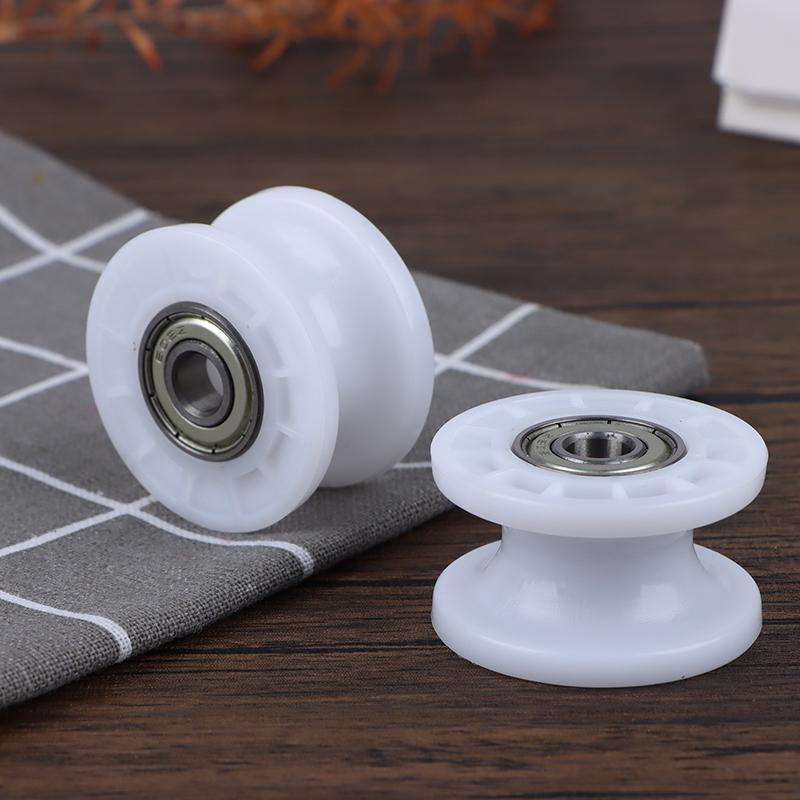 1 шт. механический шкив, рифленое колесо 608Zz, двойной подшипник, роликовый шкив, круглый ролик, 8*42*24 мм