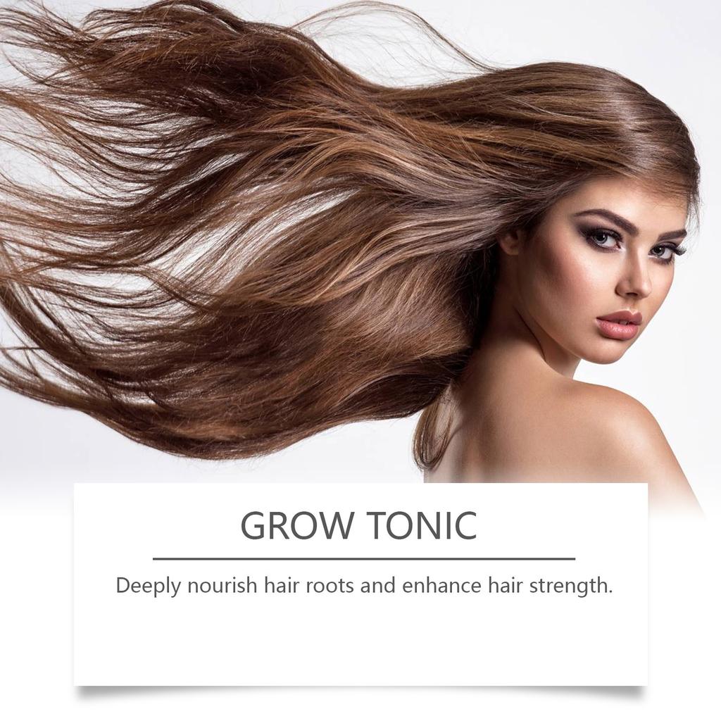 Питательный набор для ухода за волосами, шампунь + сыворотка для роста волос, уменьшает выпадение волос и стимулирует рост волос, питает кожу головы, 100 мл + 30 мл