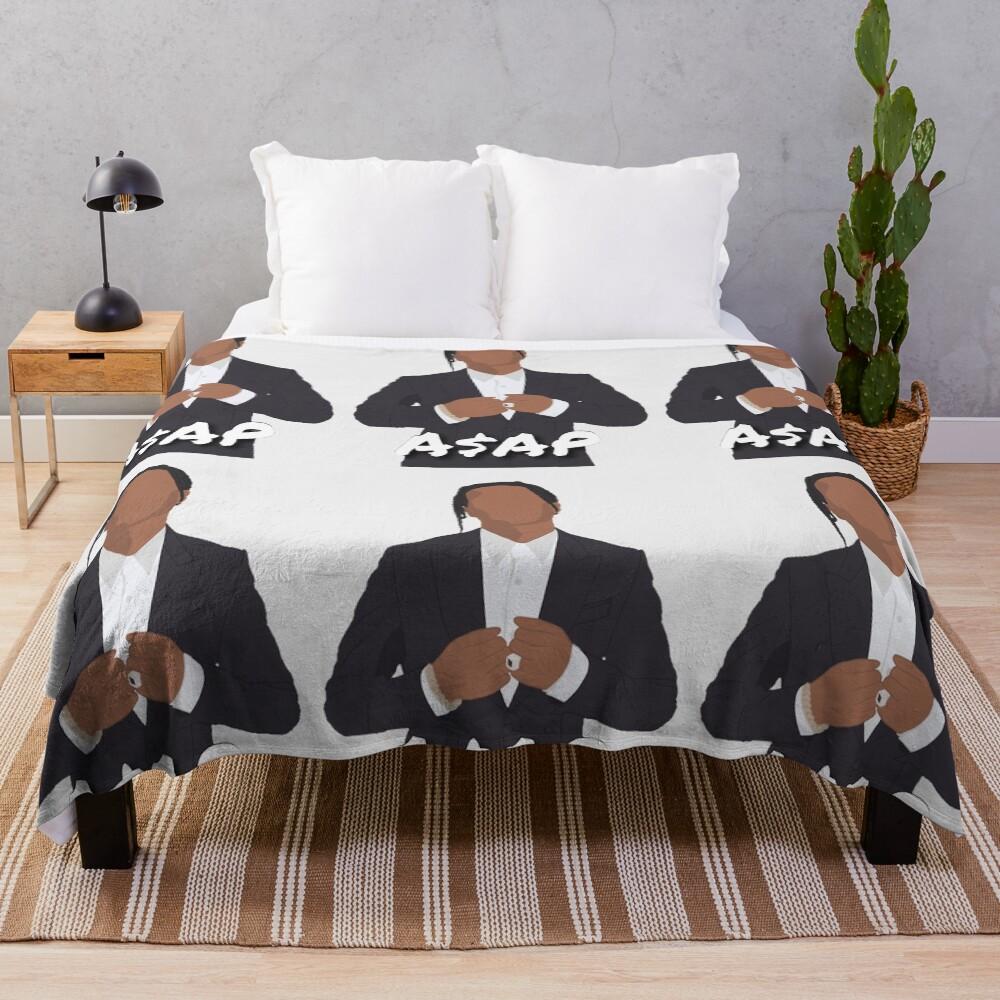 asaprocky design Throw Blanket
