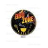 BBQ Zone Metal Sign Vintage Dad`s BBQ Yard Outdoor Party Decoration Plate Retro Barbecue Rules Slogan Metal Signs