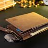 PU Leather Mens Wallet Man Zippper Coin Purse Cover Small Brand Male Credit Multifunctional Walets 20