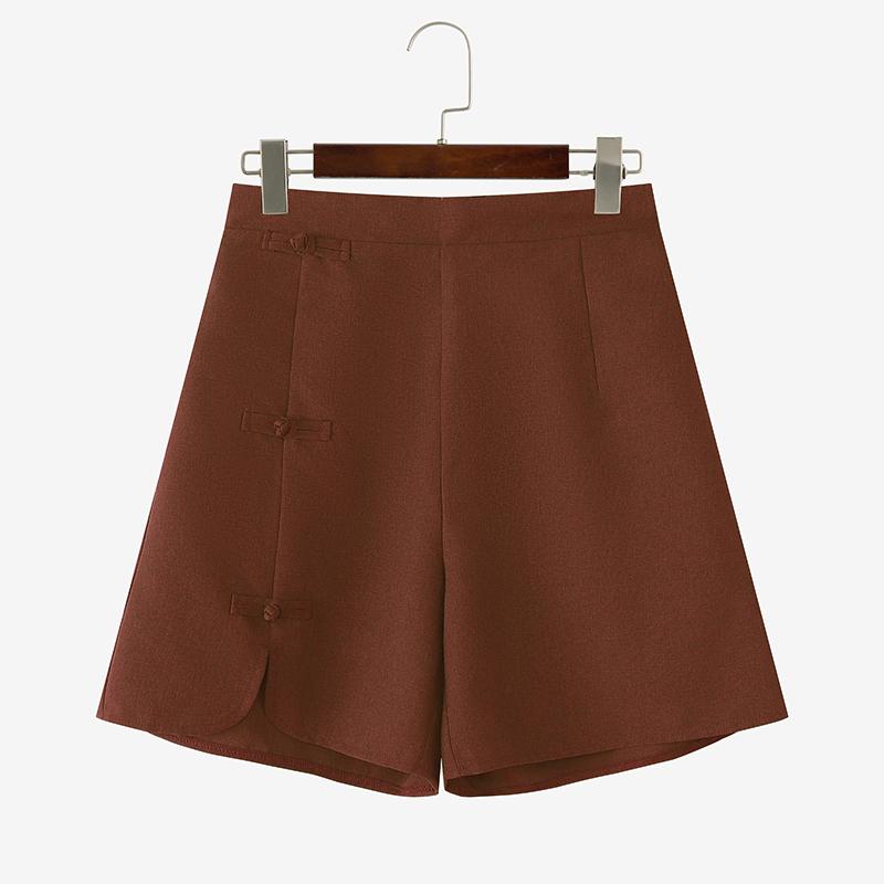 ZANZEA Женские летние повседневные однотонные свободные короткие шорты