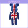 Be@rbrick Юнион Джек Жестокий Медведь Блок Медведь Кукла Обязательная Коллекционная Игрушка