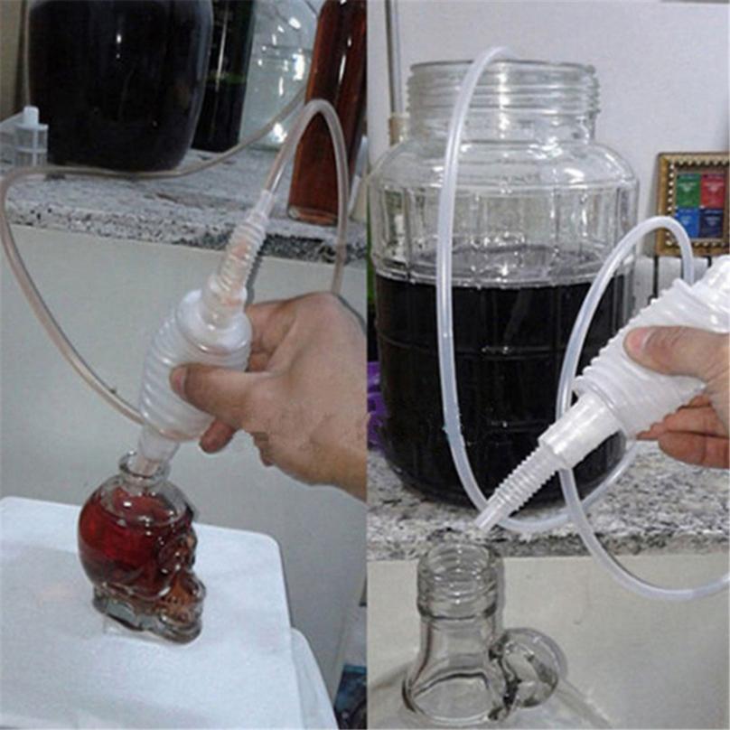 Semi-automatic Home Brew Syphon Pack for Wine Making Hand Knead Siphon Filter Food Grade Tube