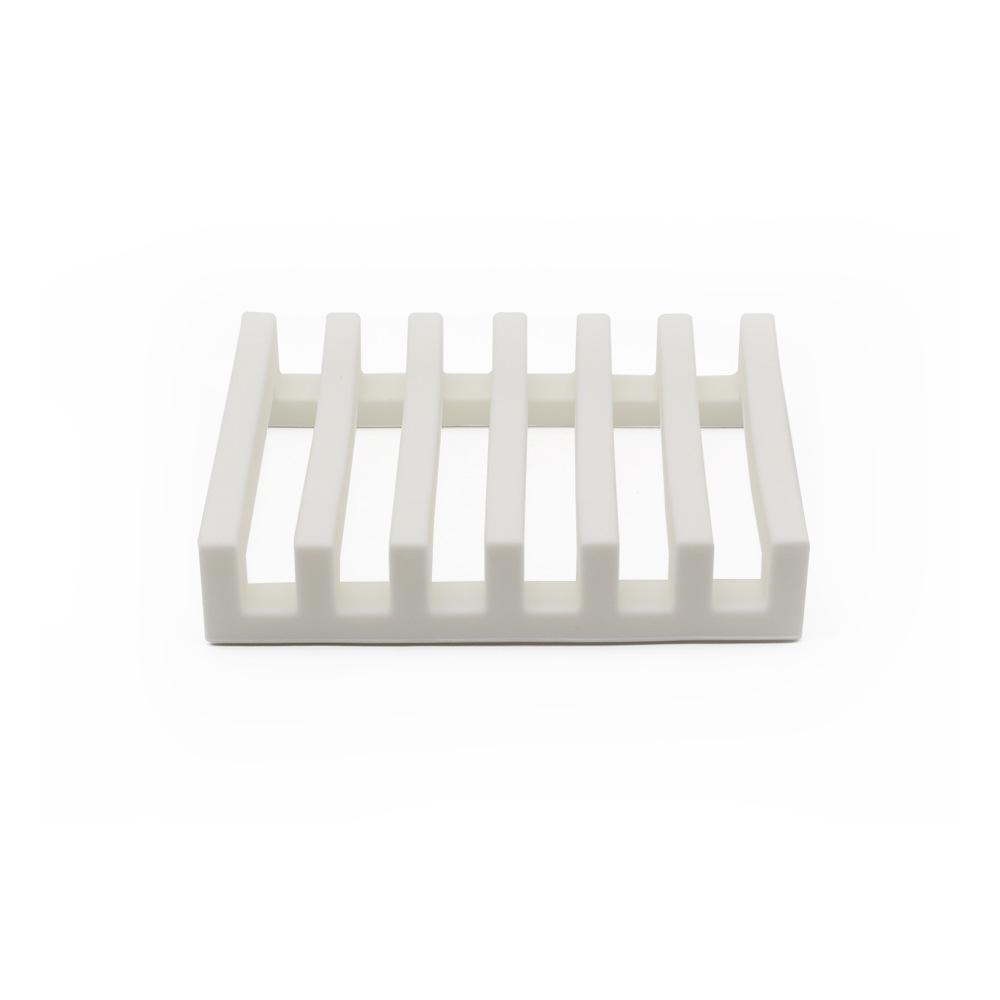 Silicone Soap Box Drain Soap Rack Large Soap Tray Bathroom Soap Box Is Perforation-free