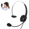 Telephone Monaural Headset Landline Phone Headphone with Microphone for Home Use
