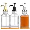 Square Coffee Syrup Bottle Press Type Press Lotion Bottles with Pumps  Oil