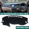 Для Hyundai Tucson TL TLE NX4 2015~2026 Панели приборной панели автомобиля Козырек от солнца Чехол ПротивоУФ Коврик на панель Пылезащитный Нескользящий Коврик Аксессуары