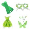 Children's Tinker Bell Fairy Princess Dress Polyester Fiber Fabric Perfect For Kids' Halloween Cosplay 80-150cm