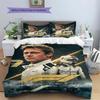 F1 Racing Car Movie Theme Print 3‑Pieces Duvet Cover Set Motorsport Sports Bedding Set Bedroom Home Decor Without Pillow Core Comforter