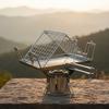 With Handle Toaster Rack Foldable Outdoor Toaster Durable Camping Stove Toaster  Camping